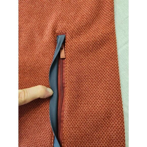 Southern Tide mens Med Full Zip Fleece Nylon poly Vest zip pockets Colorblock - Picture 8 of 8